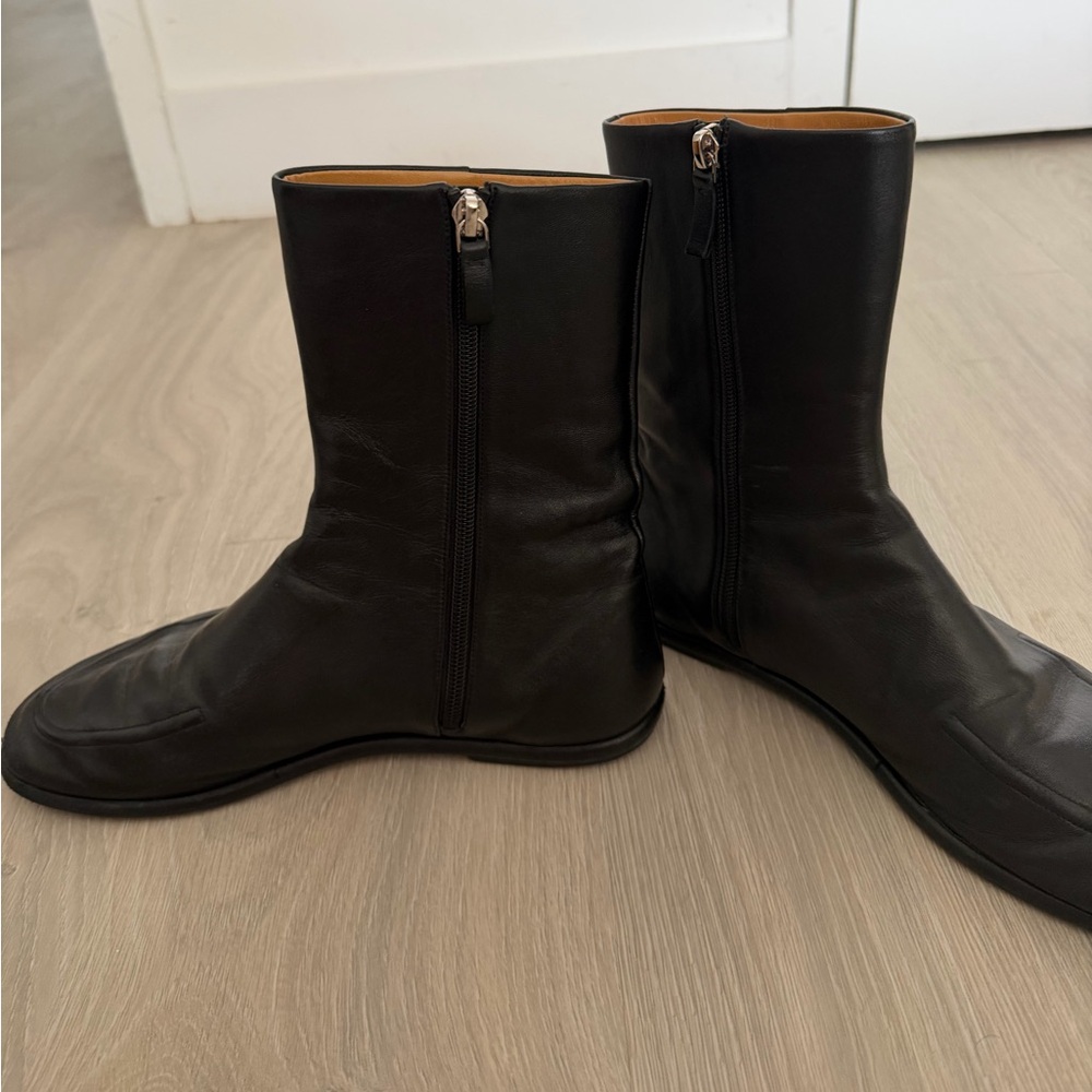 The Row Canal Black leather boots size 39/8.5 - Picture 5 of 7